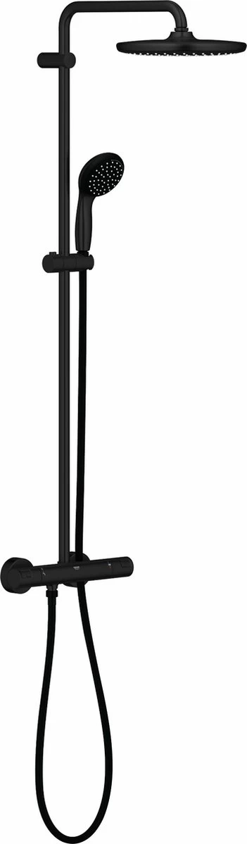 GROHE Vitalio Start 250 Regendouche - ø 25 Cm - Rond - Zwart - Afbeelding 8