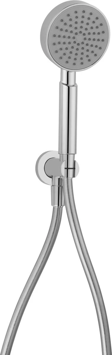 Ben Vira One Douchekop - 1 Straalsoort - 10cm - Chroom - Handdouche - Afbeelding 7