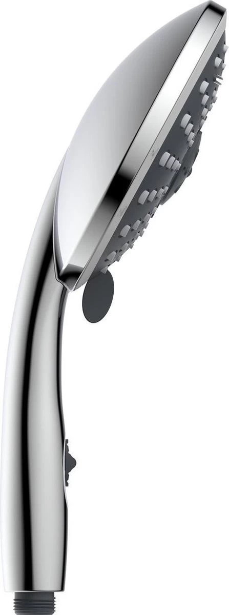 SCHÜTTE Niagara Handdouche - Douchekop Ø 15 Cm - 5 Standen - Watervaluitloop - Waterstop - Chroom - Afbeelding 2