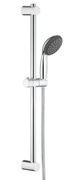 GROHE QuickFix Vitalio Start II Doucheset - Waterbesparende Handdouche - ø 10 Cm - Glijstang 60 Cm - Doucheslang 175 Cm