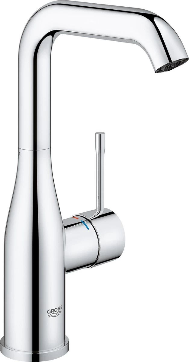 GROHE Essence New Wastafelkraan - Met EcoJoy® - Draaibare Uitloop - Zonder Waste - Chroom - 23541001