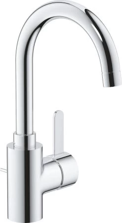 GROHE Eurosmart Cosmopolitan Wastafelkraan - Hoge C-uitloop - Met Trekwaste - Chroom - 32830001