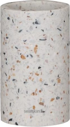 Sealskin Blend Tandenborstelbeker Vrijstaand - Terrazzo