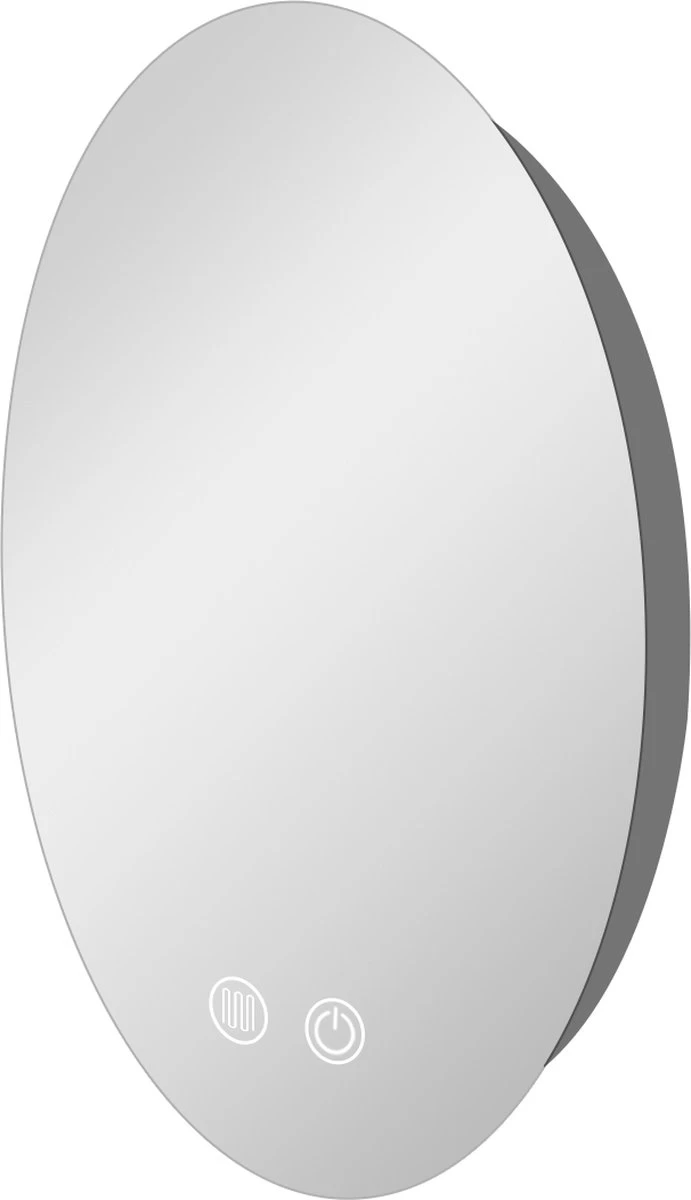 SensaHome - Led Wandspiegel Rond - Ronde Badkamerspiegel Frameloos Met LED Verlichting - Wand Gemonteerd - Anti-Condens - 2700K/4500K/6400K - Warm/Neutraal/Koud Wit - 70CM - Afbeelding 10