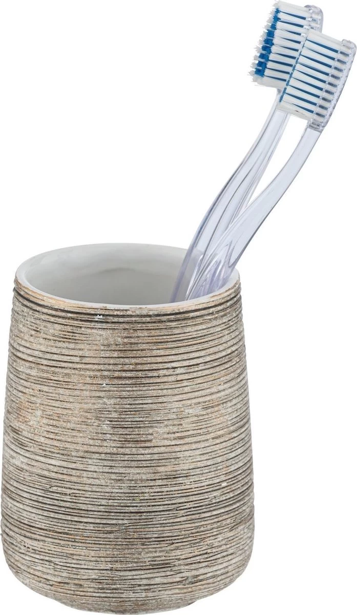 Wenko Zeepdispenser Fedio 400 Ml Keramiek Goud - Afbeelding 3