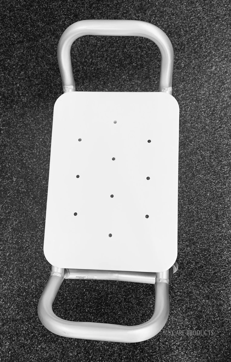Douchekruk Aluminium In Hoogte Verstelbaar - Zelfde Als Ziekenhuis - Max 160 Kg - Hoge Handgrepen - Afbeelding 2