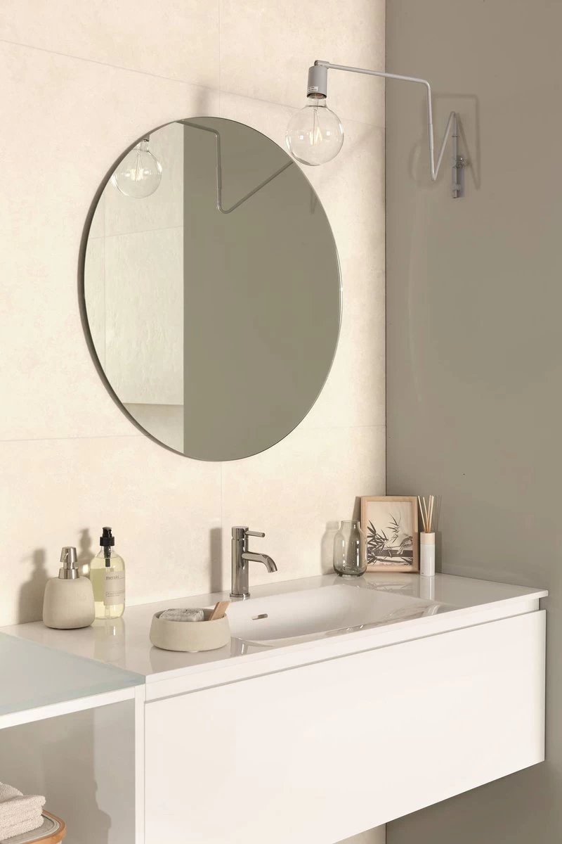 Ben Mirano - Badkamerspiegel - Ronde Spiegel - Ø80cm - Wandspiegel Incl Bevestigingsmateriaal - Afbeelding 5