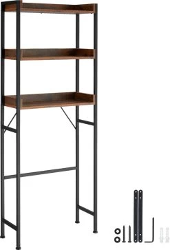 Tectake - Badkamerrek Seattle - Industrial Dark - 404435