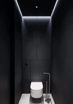 LuxeRoyal - Stainless Wc Rolhouder Staand - Geschikt Voor 3 Rollen - Toiletrolhouder En Reseverolhouder - 70 CM - RVS - Wc Rolhouder Zonder Boren - Toiletrolhouder Zonder Boren