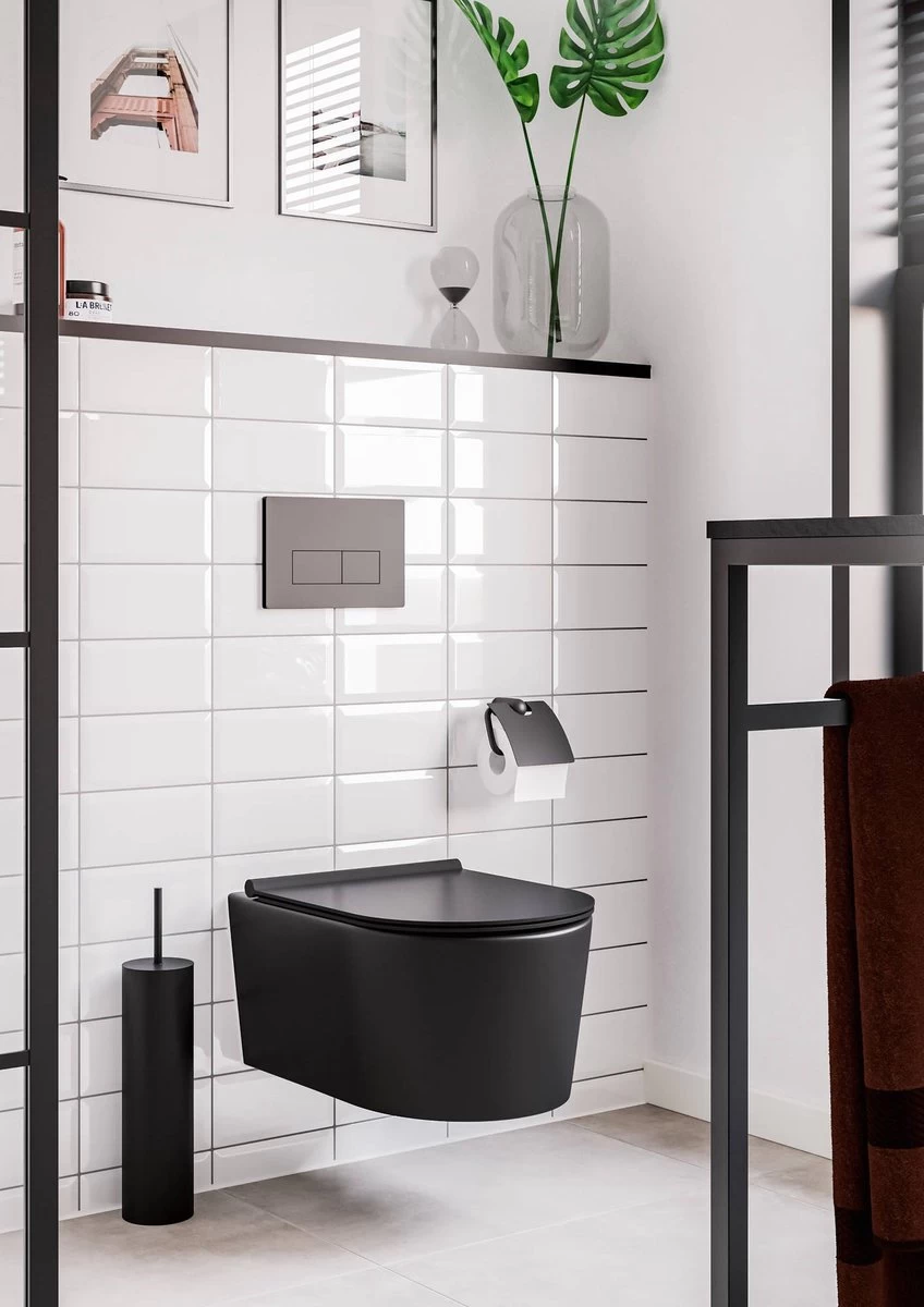 Saqu Wiru 2.0 Bedieningspaneel T.b.v. Saqu Wiru 2.0 Inbouwreservoir Mat Zwart - Afbeelding 8