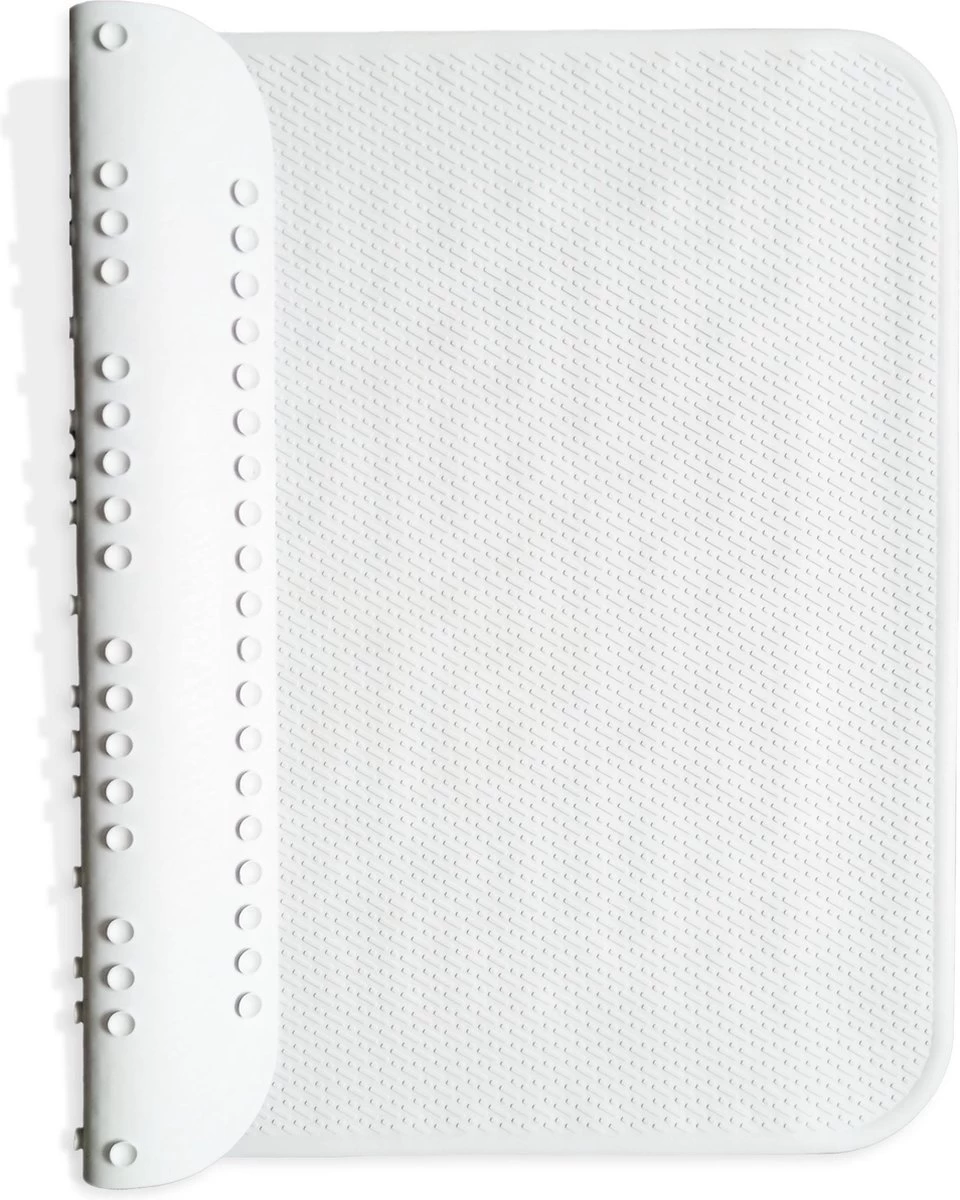 Douchemat Antislip Wit - 55 X 55 Cm - Antislipmat Douche - Badmat