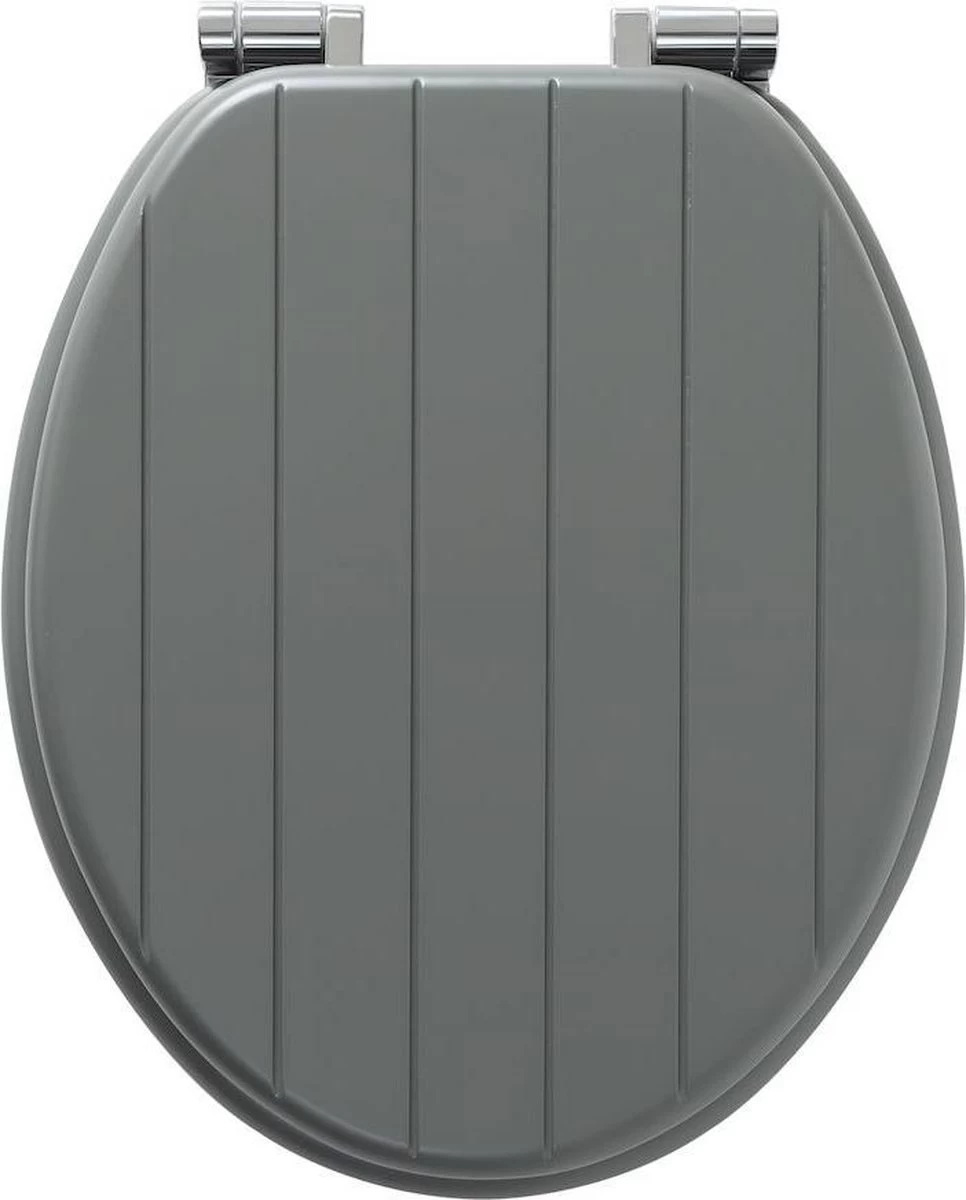 Tiger Baya - Toiletbril - WC Bril - MDF - Grijs - Afbeelding 3