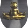 SCHÜTTE WC-Bril 82581 RELAXING FROG - High Gloss - Duroplast - Soft Close - Afklikbaar - RVS-Scharnieren - Decor - 1-zijdige Print